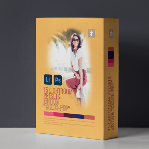 15 Lightroom Presets Edition "Color-Pop"